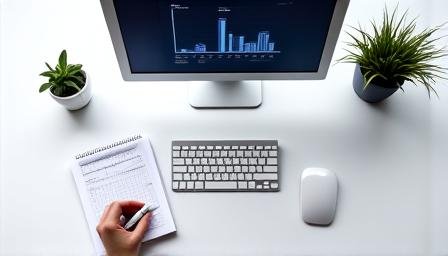 A focused trader analyzing data with a steady hand